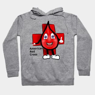 American Red Cross Blood Donors - safe life Hoodie